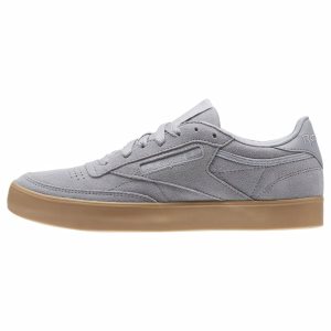 Adidasy Damskie Reebok Club C 85 FVS Szare PL 65OPRLJ